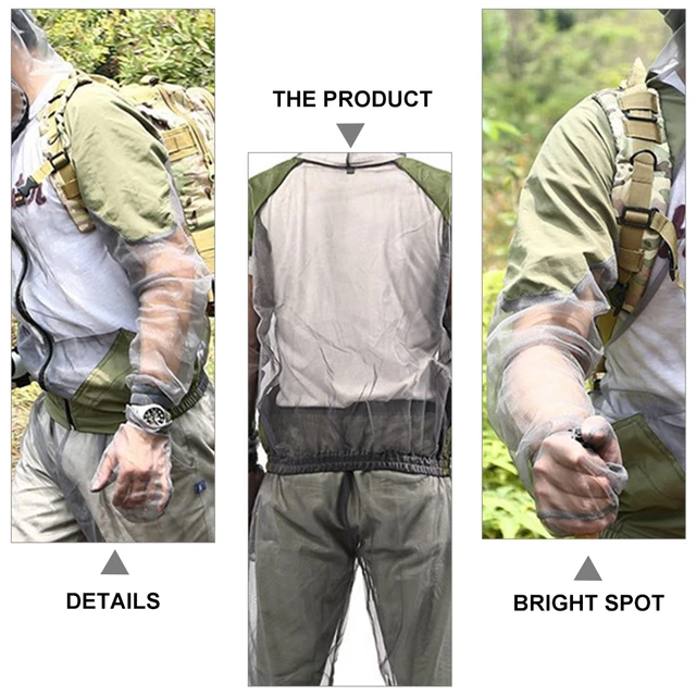Mesh Hooded Mosquito-proof Suit Outdoor Fishing Adventure Insect