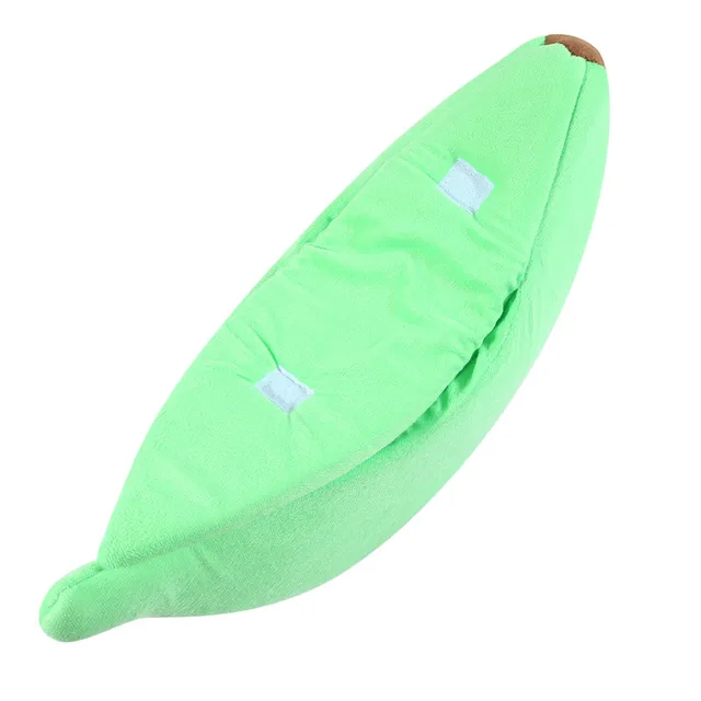 Banana Cat Bed House Funny Cute Cozy Cat Mat Beds Warm Durable Portable Pet Basket Kennel Dog Cushion Cat Supplies Multicolor 6