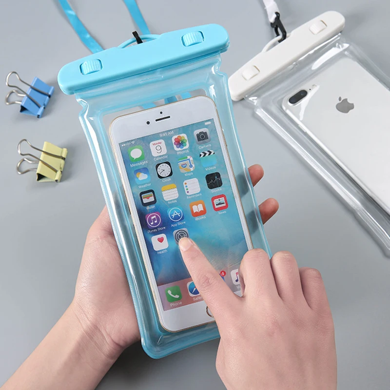 Waterproof Phone Case Swimming Water Proof Bag Universal Underwater Protector Pouch Cover For iPhone Samsung below 6.7" Phone waterproof phone case