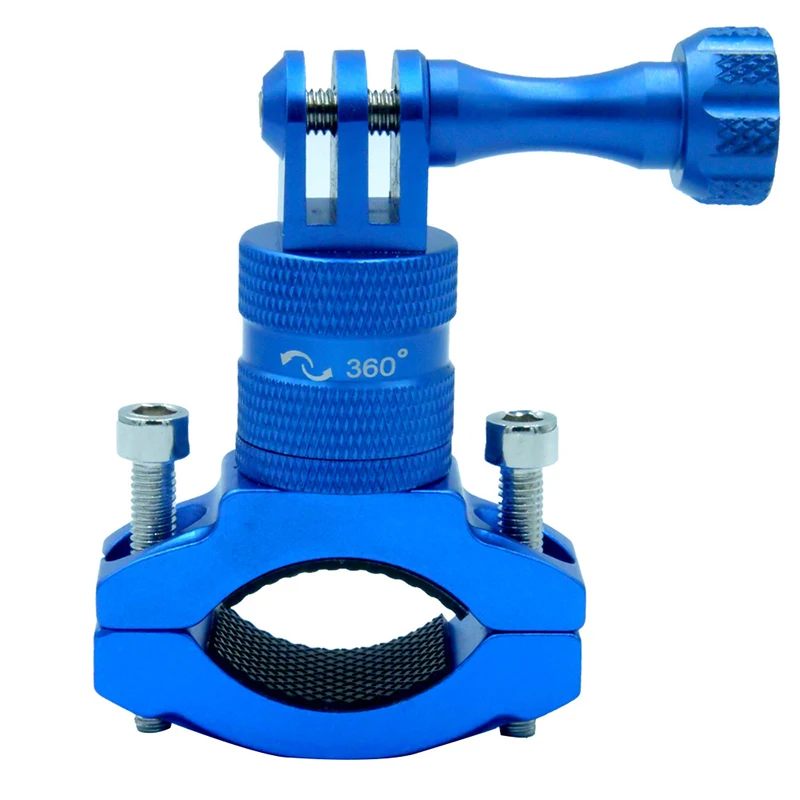 Support Guidon Vélo Alu Pour GoPro / Caméra D'action – Montage Sur Tige NEUF