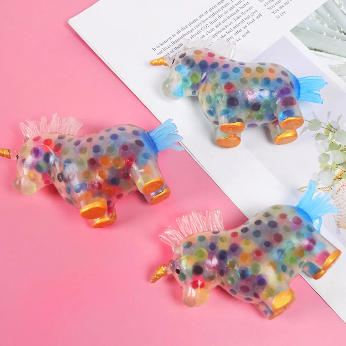 dna stress ball Unicorn Stress Balls Toy Squeeze Toys Stress Relief Fidget Squishy Kawaii Stress Ball for Adult Kid Stress Relief Funny Gift Toy squeeze ball maker