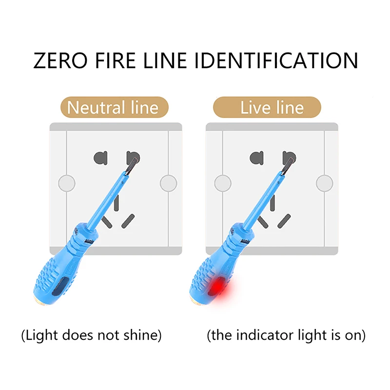 

Портативный ручной тестер напряжения, Ручной Индукционный измеритель напряжения, вольтметр-тестер с нулевой линией