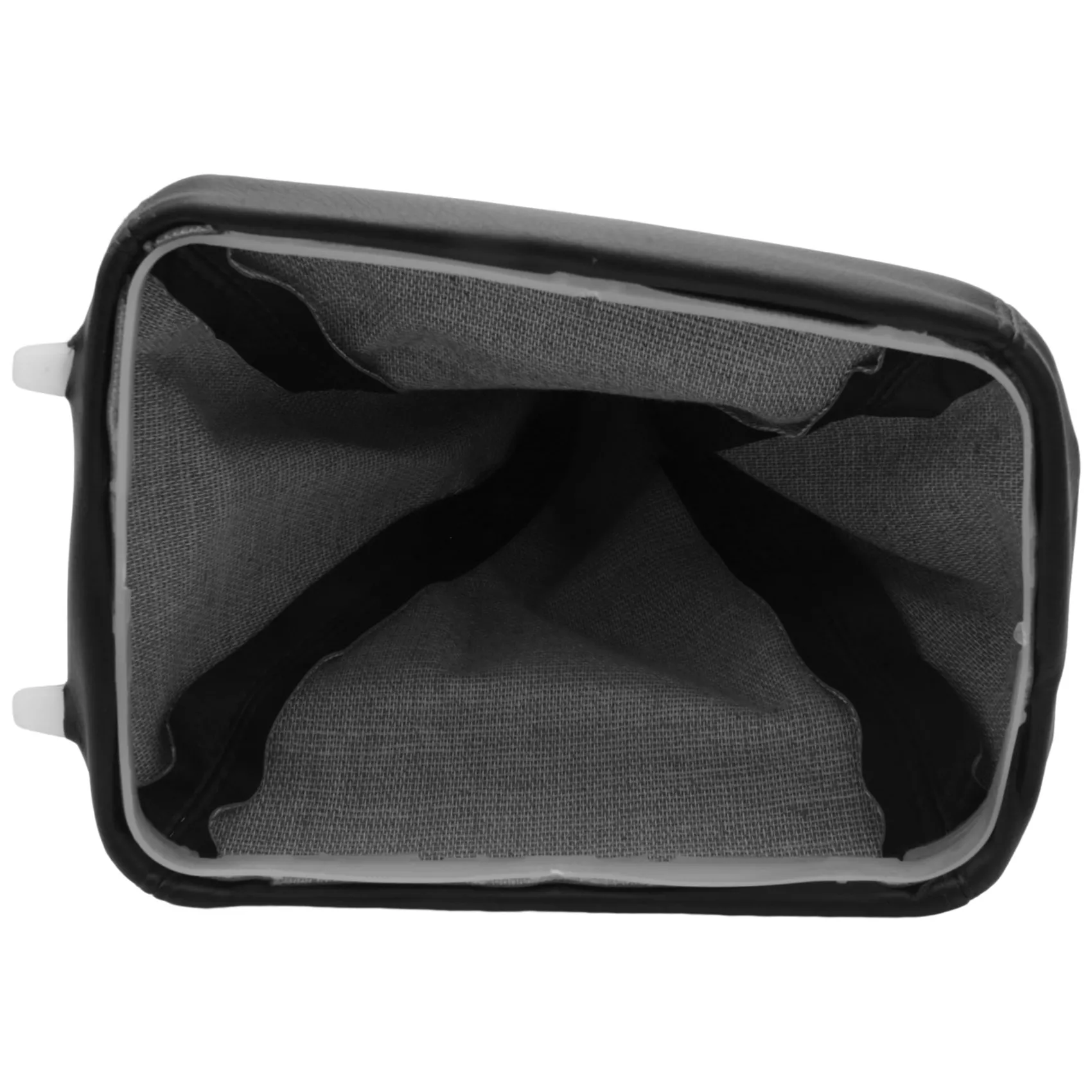 2Pcs Car Handbrake Gear Shift Boot Gaiter Gaitor Pu Leather Black for Opel Astra G Zafira a Vauxhall 1998-2004