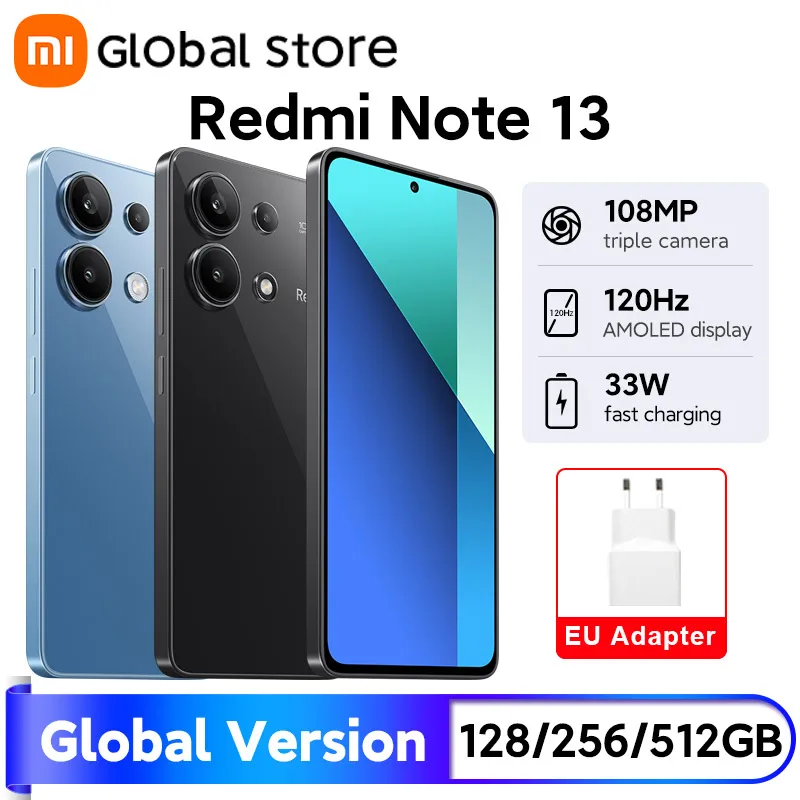 Global-Version-Xiaomi-Redmi-Note-13-Smartphone-Snapdragon-685-108MP ...