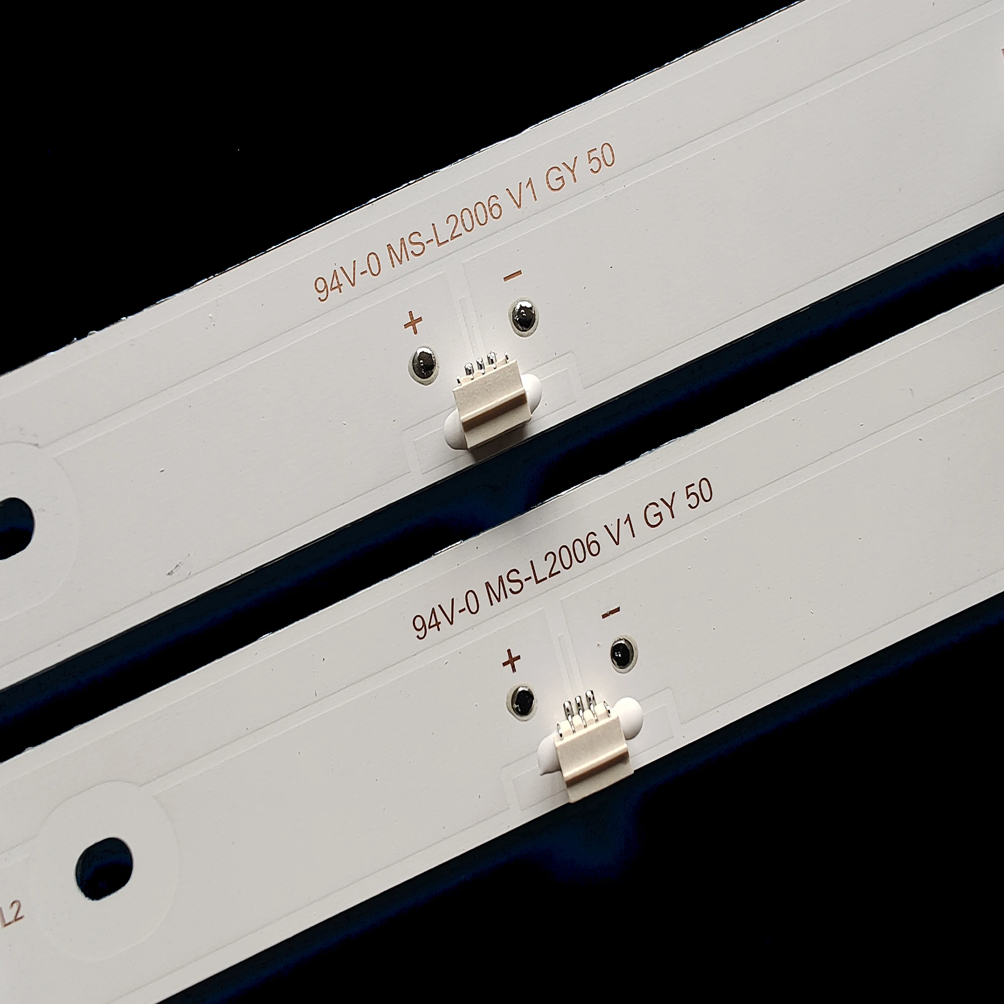 Tira Conduzida da Luz de Fundo para 3v v Ms-l2006 v1 Lâmpadas lg 50 Tevê 50m2plus Le8815a Ms-l2327 50s9900 Cc02500d410v07 50e20 8x4 4s1p 49dled - Imagem 3