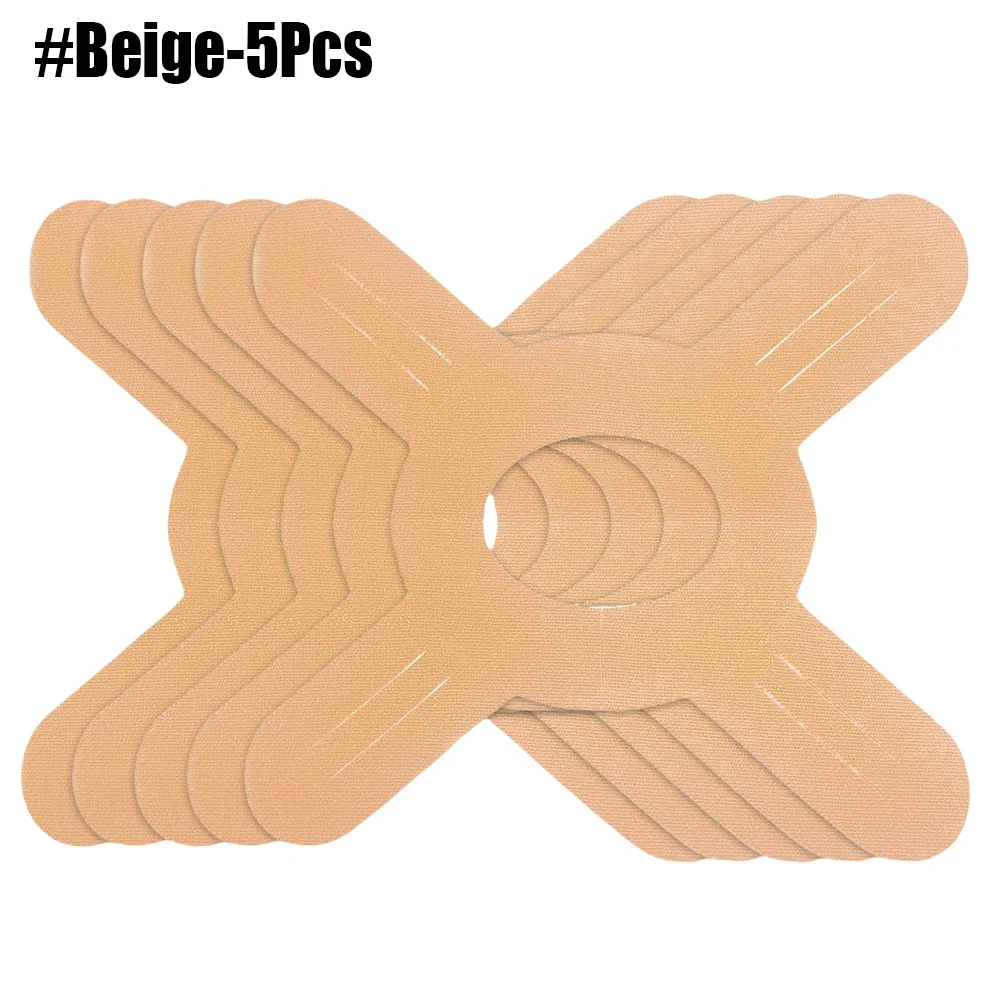 5/10/15/20 adet diz için önceden kesilmiş kinesiyoloji bandı, spor için su geçirmez atletik bant ve uzun ömürlü eklemler kas desteği