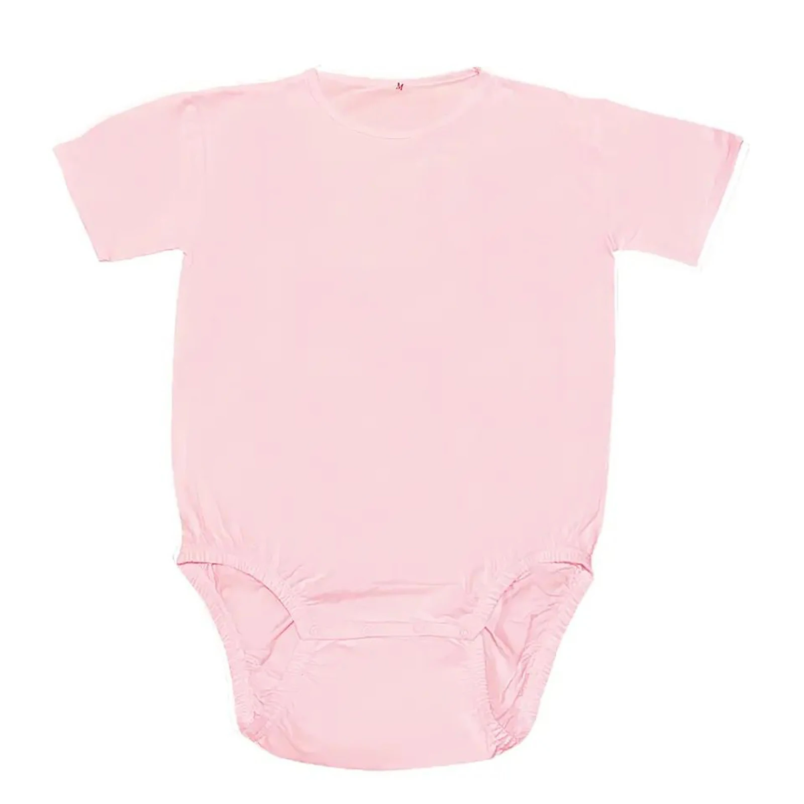 Adult Baby Cotton Onesie Pajamas Snap Crotch Bodysuit ABDL