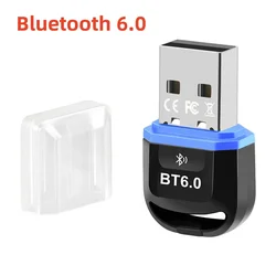 Enhanced Wireless Audio Transmitter and Receiver USB Dongle (Blue BT6.0)
