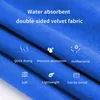 2-pcs Super-absorbent, microfibre quick-drying towel, ultra-soft compact sports towel for swimming, beach, hiking, yoga, travel 3