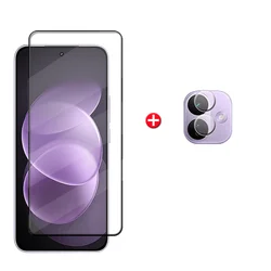 Premium 6 - in - 1 Tempered Glass Screen and Lens Protector Set for Redmi Note 17 4G (1 Glass and 1 Len)
