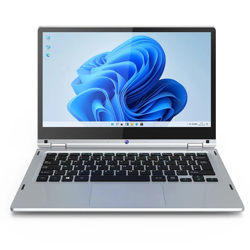Laptop 11.6 Inch Intel Celeron N4020 360° flips HD Camera Touchscreens 6GB DDR4 2TB SSD 4500 mAH 2.8 GHz Lightweight Tablet 6