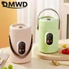 110V 220V Portable rice cooker 1.6L Ceramic glaze liner Intelligent Stew cup Non-stick coating Cooking pot Reservation Timing 5