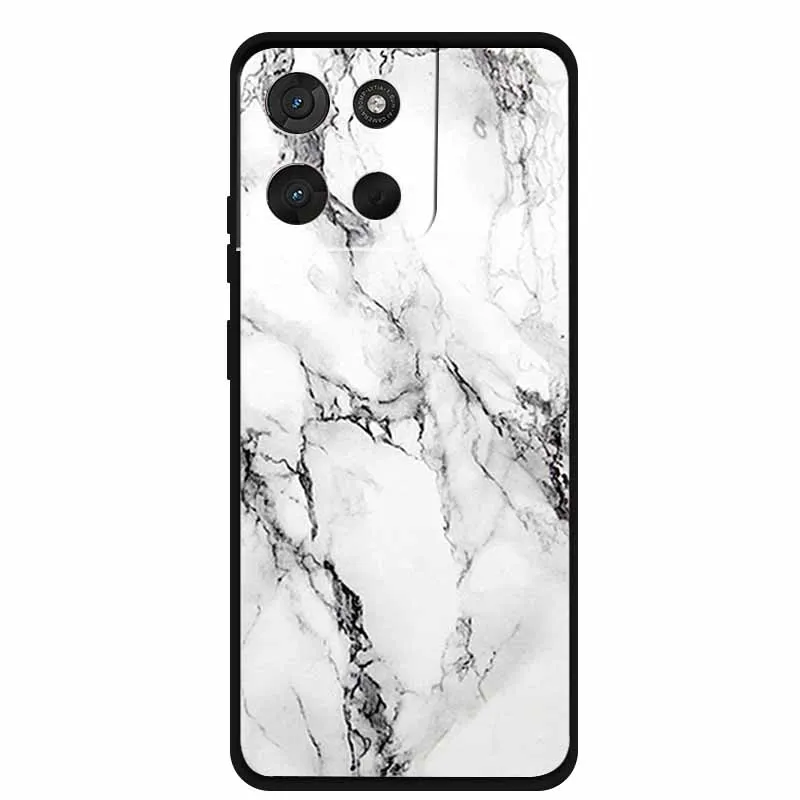 Colorful Marble Soft TPU Silicone Back Cover