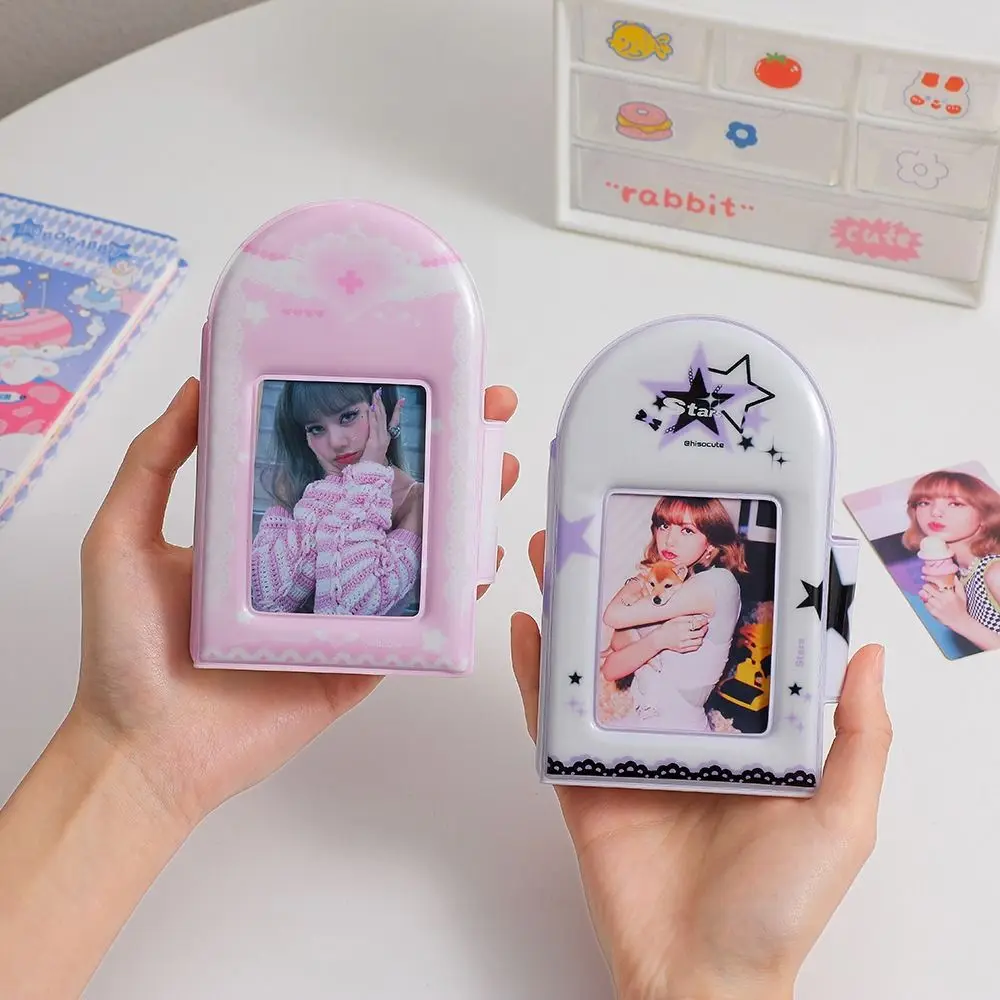 40 Pockets Student Photos Storage Book Fans Stationery Anime Cards Book Idol Cards Book Cards Collect Book Photocard Holder