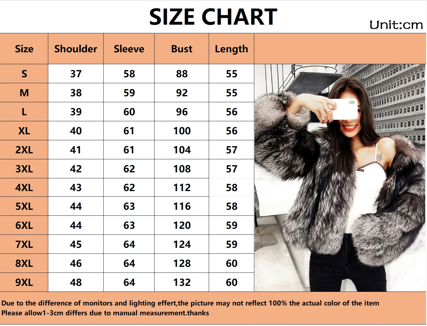 2023 Winter Short Fur Coat Women Imitation Fox Hair Korean Fashion Faux Fur Coat Fox Fur Casual Women's Thickened Warm Jacket
