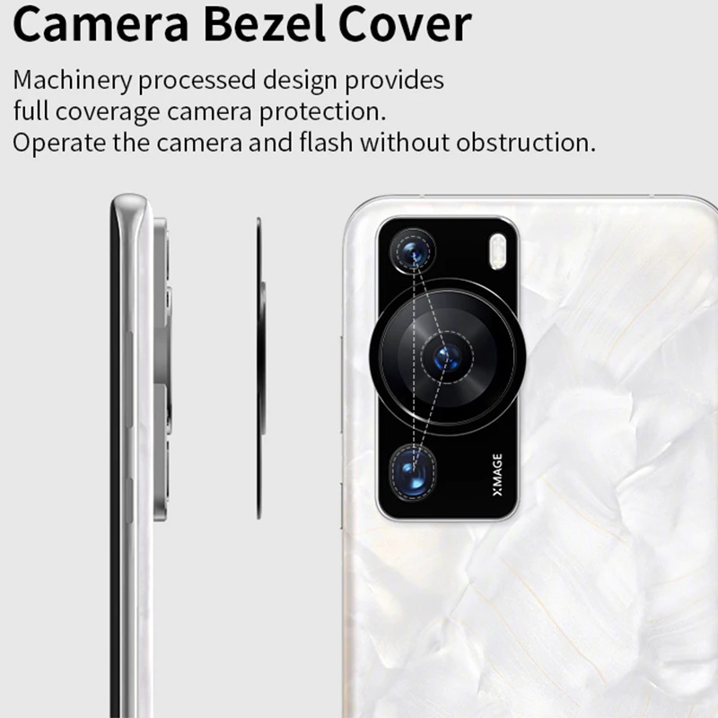 Aluminum Camera Lens Screen Protector Art Cover with Back Protection Ring