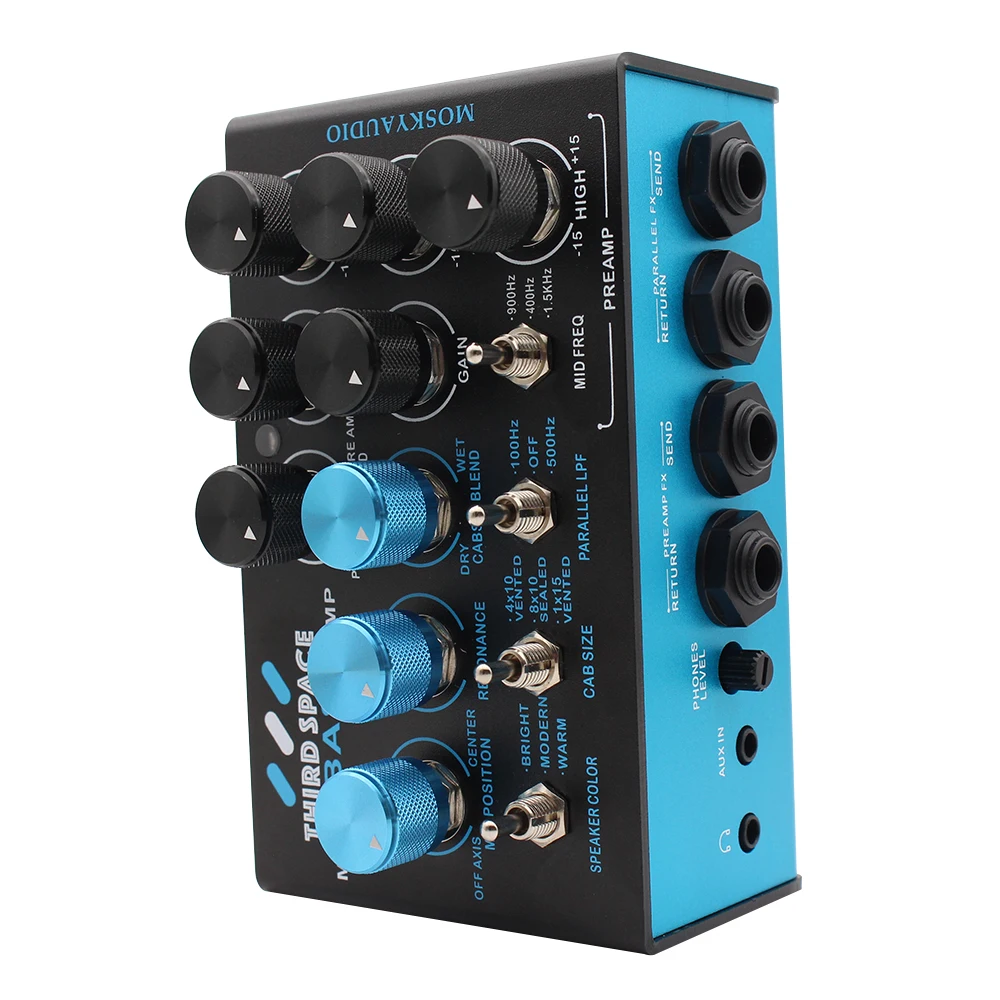 Mosky Third Space Bass Amplifier Pedal - Stereo Simplifier Bass