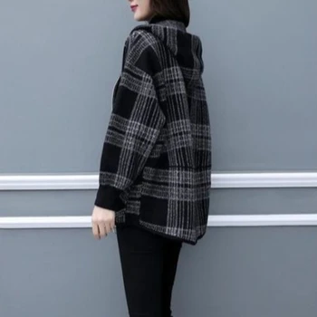 Veste zippée en laine et mélanges pour femme, style coréen, élégant, tendance, grande offre décontractée, demi-saison, offres à la mode, 2025