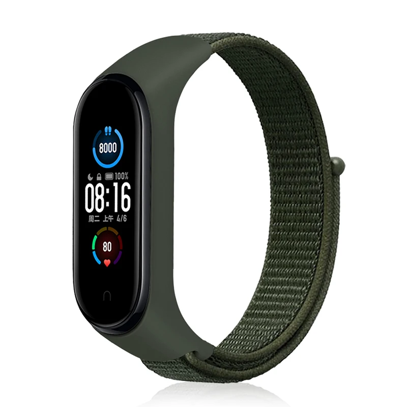 Nylon Sport Loop Bracelet – Adjustable Strap Wristband