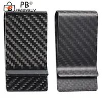 Carbon Fiber Wallet Credit Card Money Holder Casual Minimalist Compact Mini Money Clip Credit Card Sleeve ID Holder Wallet Purse 1