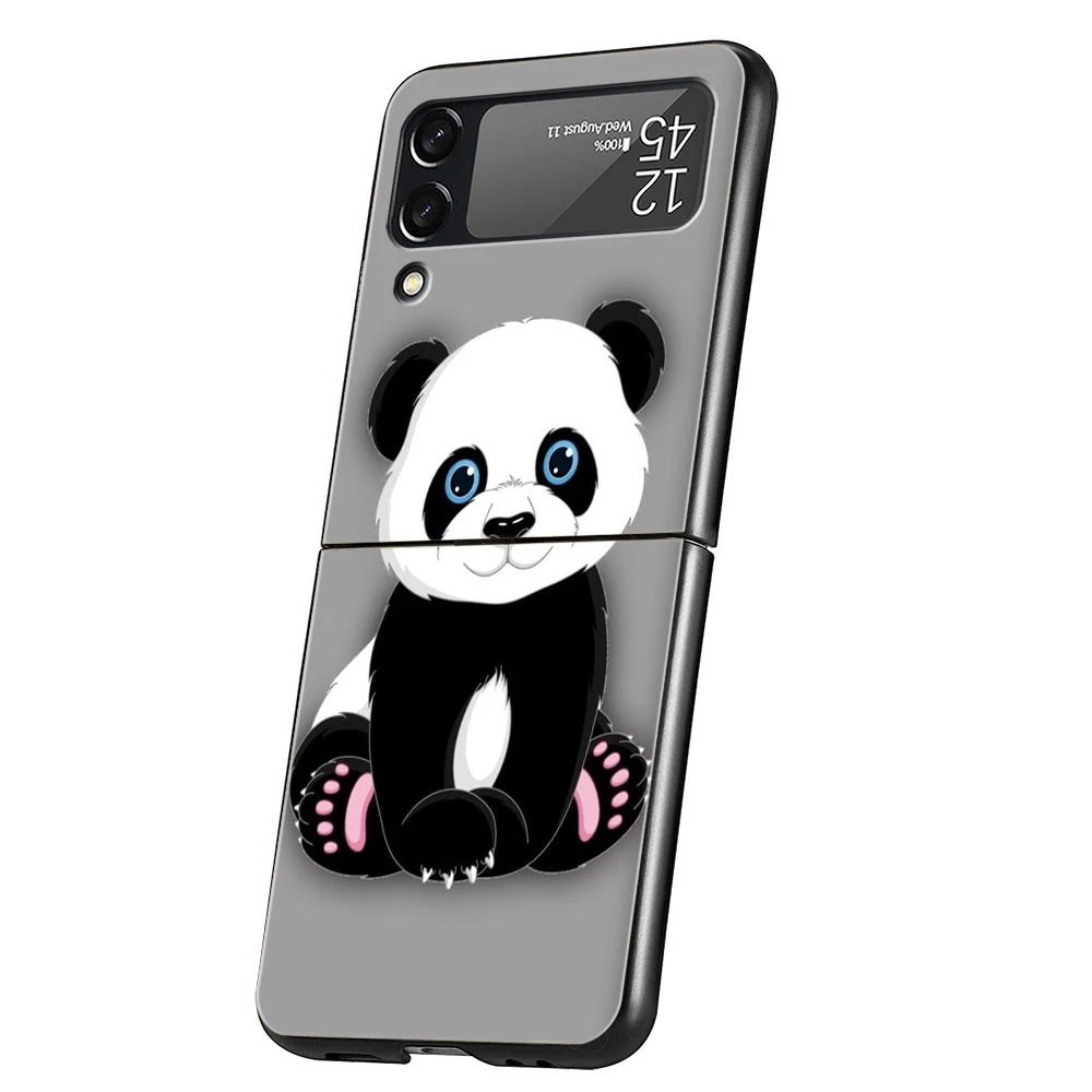 Adorable Panda Transparent Shockproof Phone Case