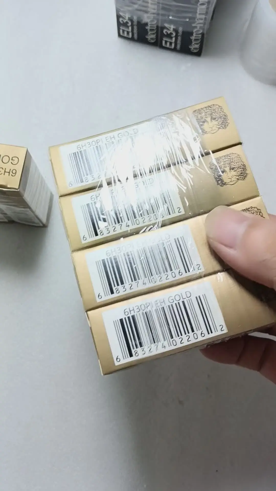 Лампа EH 6H30PI 6H30 6DJ8 6N6 5687 ECC88 E182CC HIFI