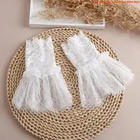 E06E – robe mariée à fausses manches, manchettes décorées à mode, pull, manches décoratives 4