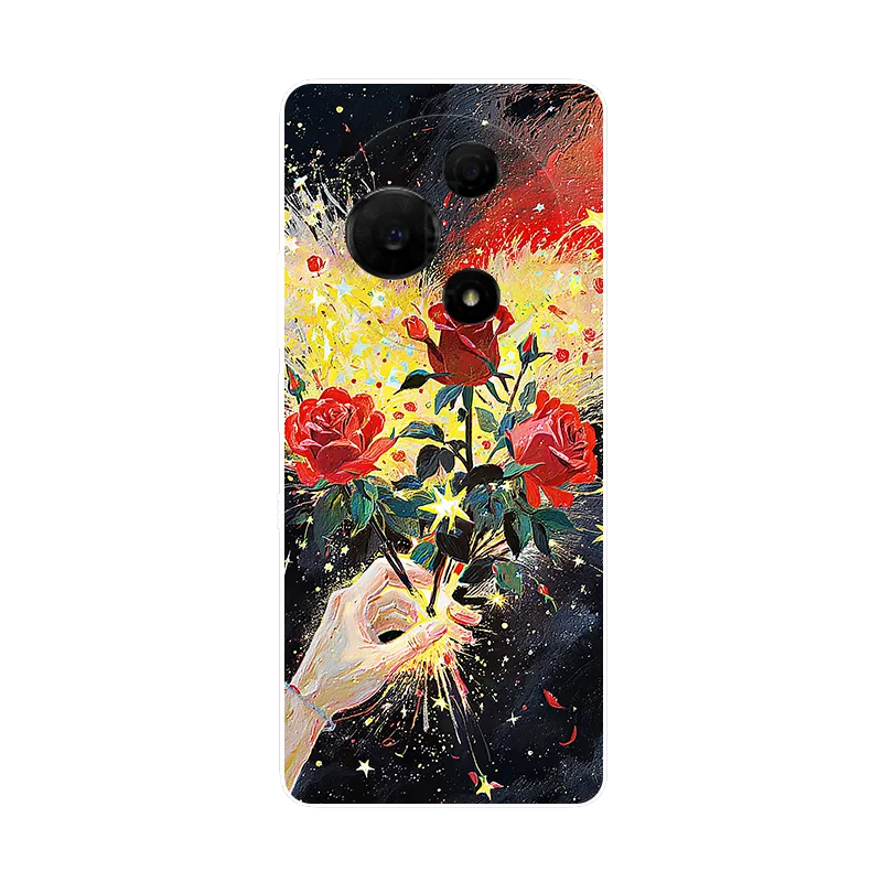 Lovely Cat Soft Silicone Shockproof Bumper Case - Universal Fit