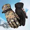 Winter Snowboard Ski Gloves Cotton Waterproof Breathable Snow Gloves Motorcycle Gloves for Cold Weather Mens Womens 5