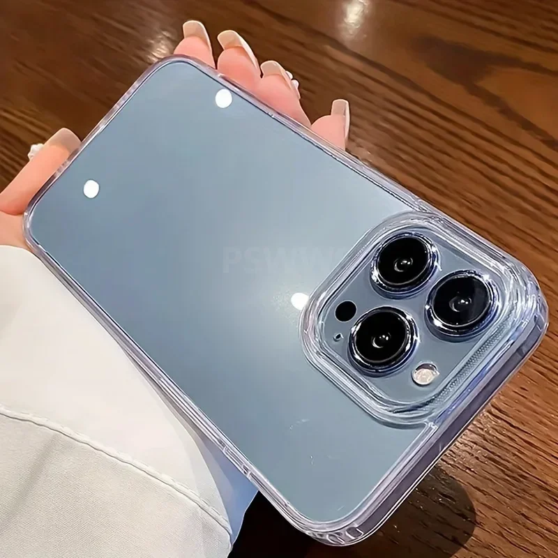 Luxury Transparent Phone Case For iPhone 17 Air 16 15 thumbnail 2