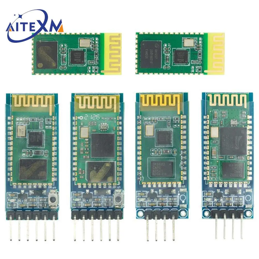 HC-05 HC-06 Rf Wireless Bluetooth Transceiver Slave Module HC05 / HC06 RS232/Ttl Uart Converter En Adapter Voor arduino Nieuwe