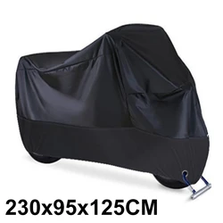 Premium Universal Waterproof Motorcycle Cover - Outdoor UV & Rain Protector, Dustproof, Available in 15 Colors (Motorcycle cover)