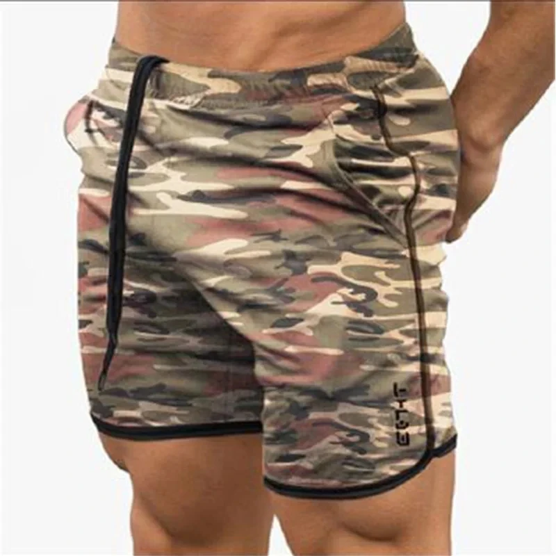 ECHT Summer Running Shorts Men Sports Jogging Fitness Shorts Quick Dry Mens Gym Men Shorts Sport gyms Short Pants men 2
