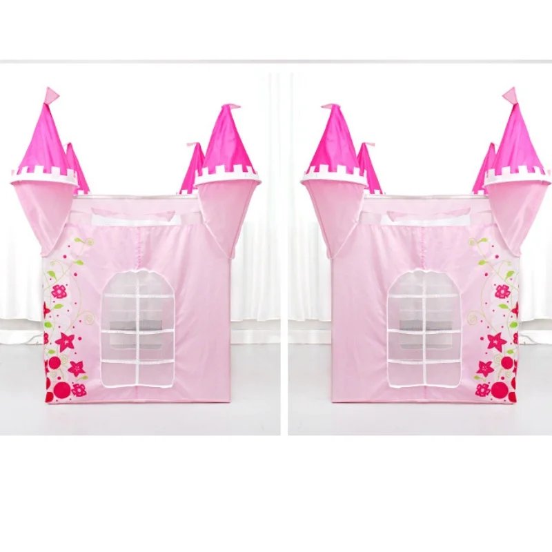 Princess Castle Play Tent  Child Toys Tents Girl Princess Play House Indoor Outdoor Kids Housees Play Ball Pit Pool Playhouse 6