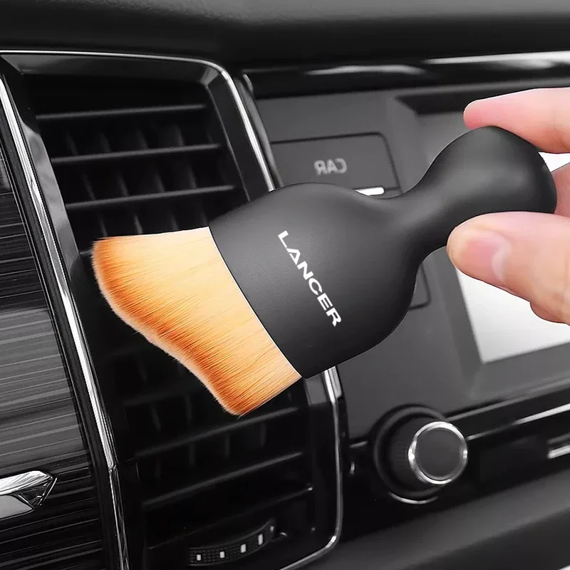 

Car Interior Cleaning Brush Center Console Clean Tool Air Outlet Cleaning Soft Brush for Mitsubishi Lancer Accessories