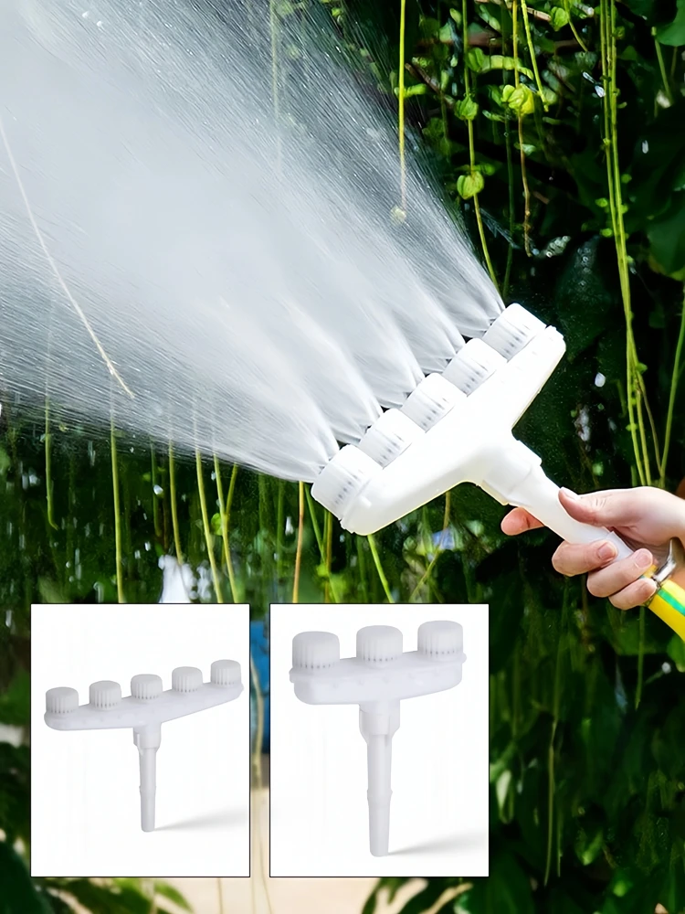 

2-in-1 Car Water Gun Atomizer Watering Nozzles Jet Garden Washer Hose Wand Nozzle Sprayer Watering Spray Sprinkler Cleaning Tool