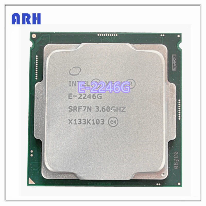 Xeon E-2246g Srf7n 3.6ghz 6core 12thread 12mb 80w Lga1151 Cpu Processor ...