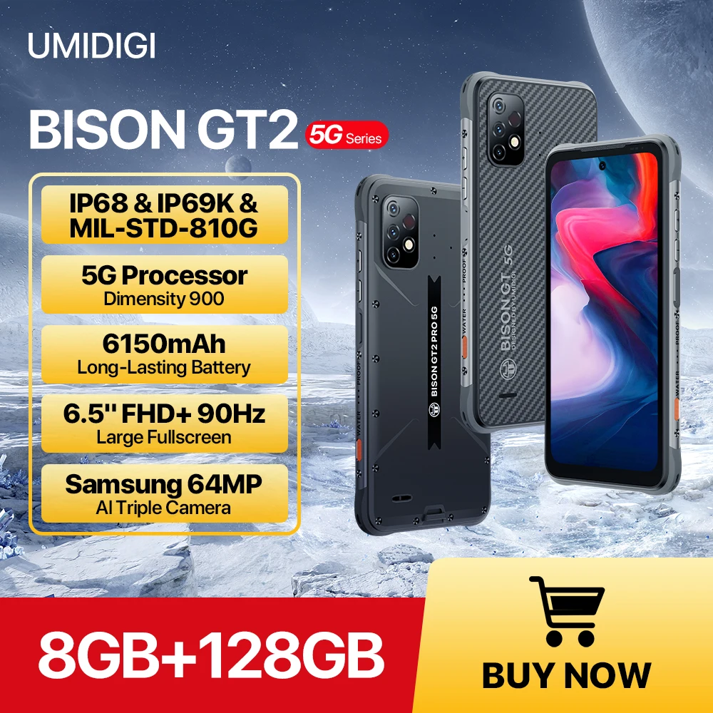 Umidigi-頑丈なスマートフォン,bison gt2/gt2 pro,5g,Android
