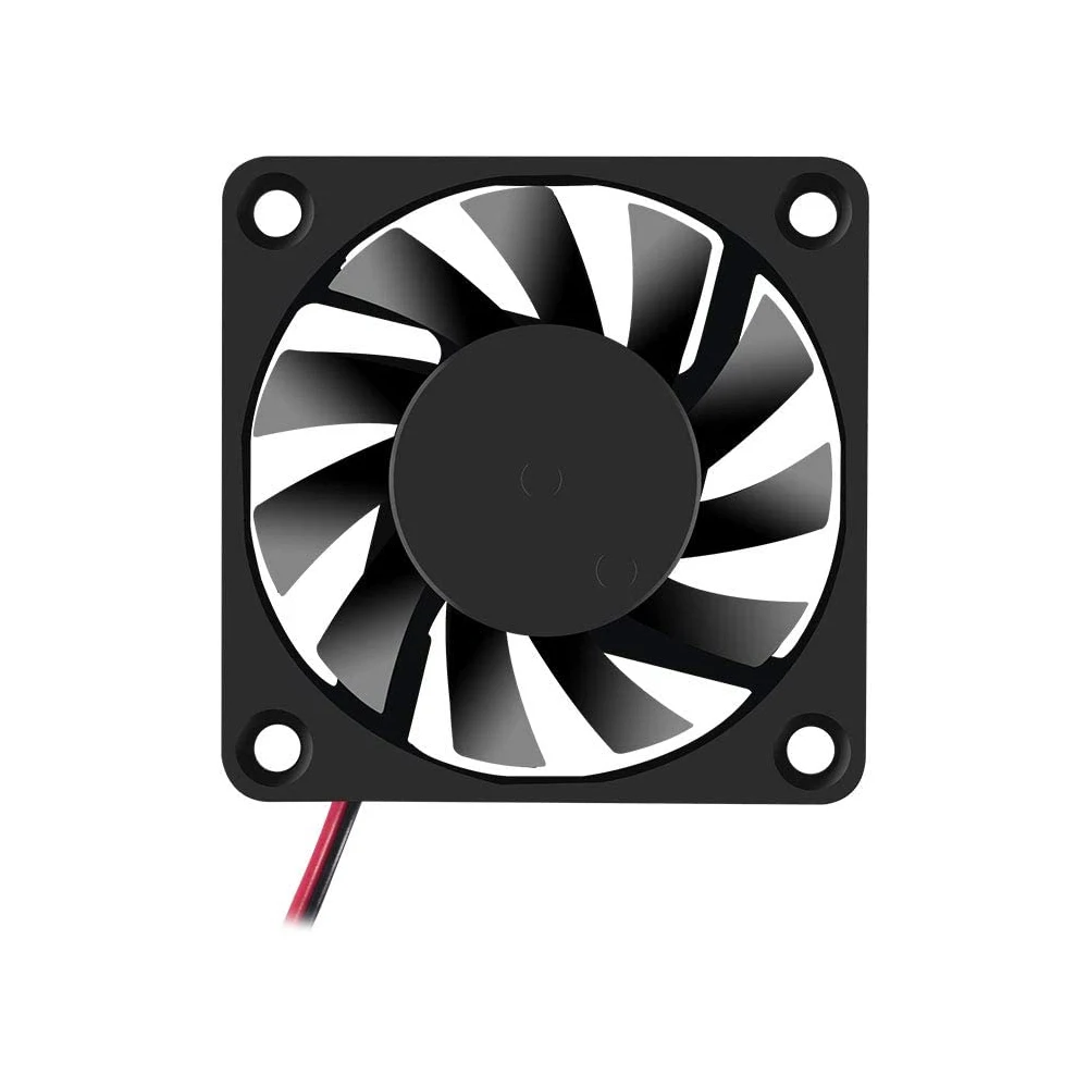 4Pcs 60x60x10 mm DC 12V 6010 Brushless Cooling Fan Replacement Ball Bearing 60mm Fans for Cooling DIY PC Computer Case