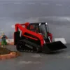 1/14 RC Hydraulic Loader SM770 RTR Metal Machine Tracked Skid-Steer Remote Control Car Model Construction Vehicles RC Toys 2