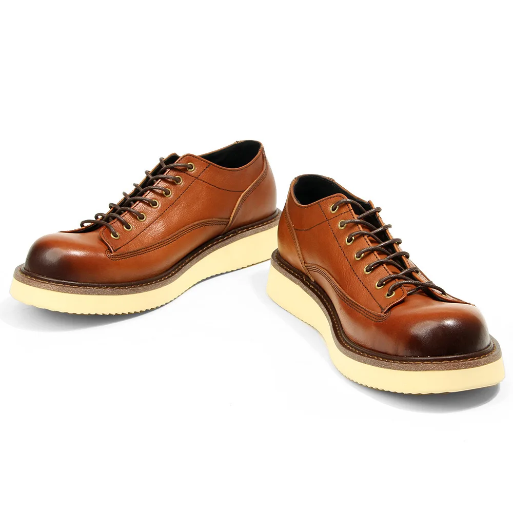Soft Leather Mens Formal Shoes Luxury Quality Comfortable Brand Handmade Retro Genuine Leather Daily Wedding Social Shoes Male