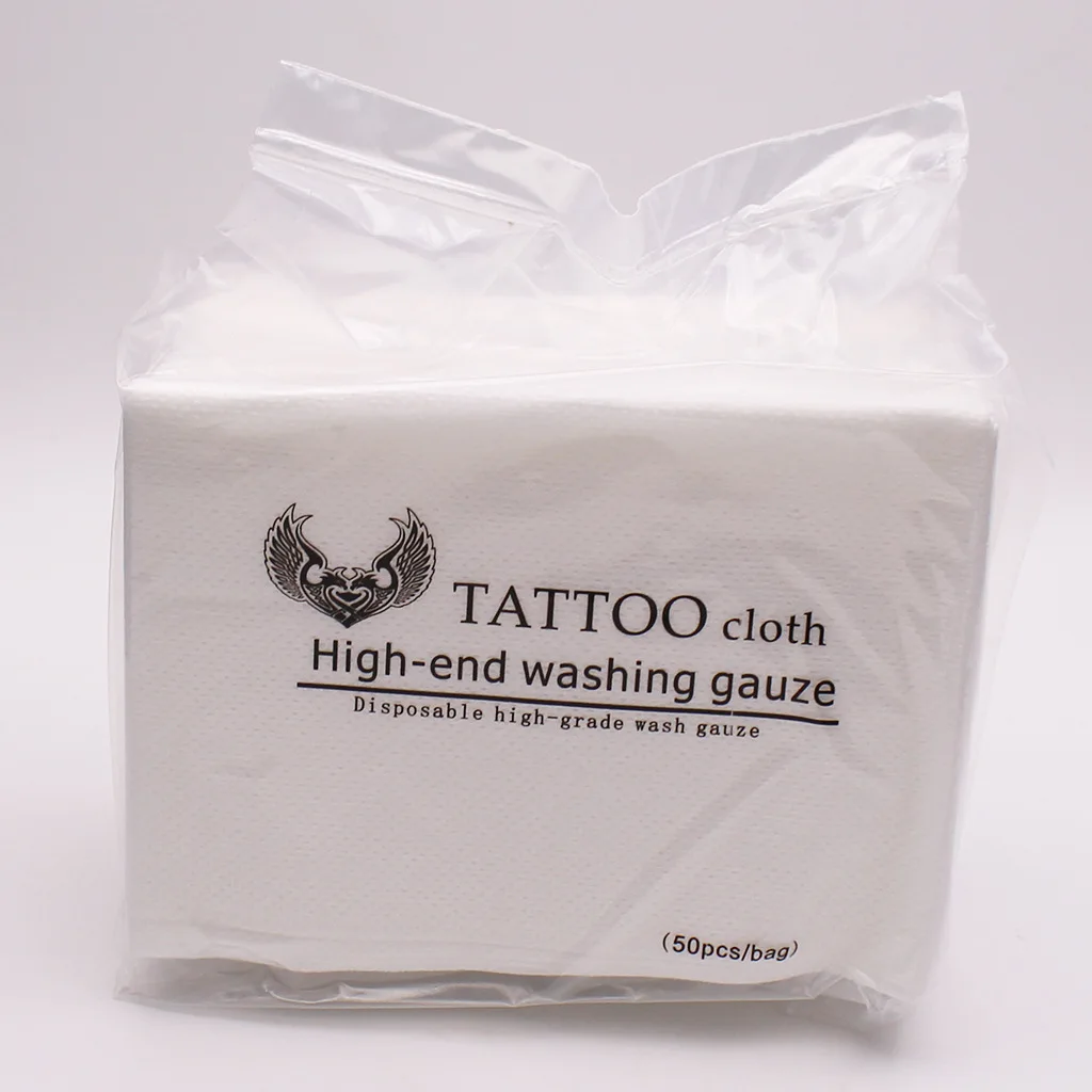 Tattoo Wipe Paper Towel Tissue Disposable Body Art Permanent Makeup Medical Tattoo Cleaning Tools Table Mat Supply Accessories pulse lavage system surgical operation location cleaning medical disposable