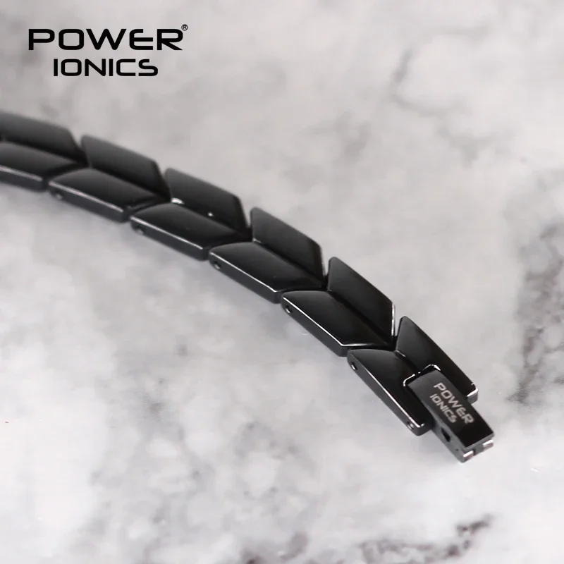 Power Ionics Pfeil Stil 100% Titan Bio Germanium Gesundheit Mode Armband Körper kommen mit frei einstellen Werkzeug