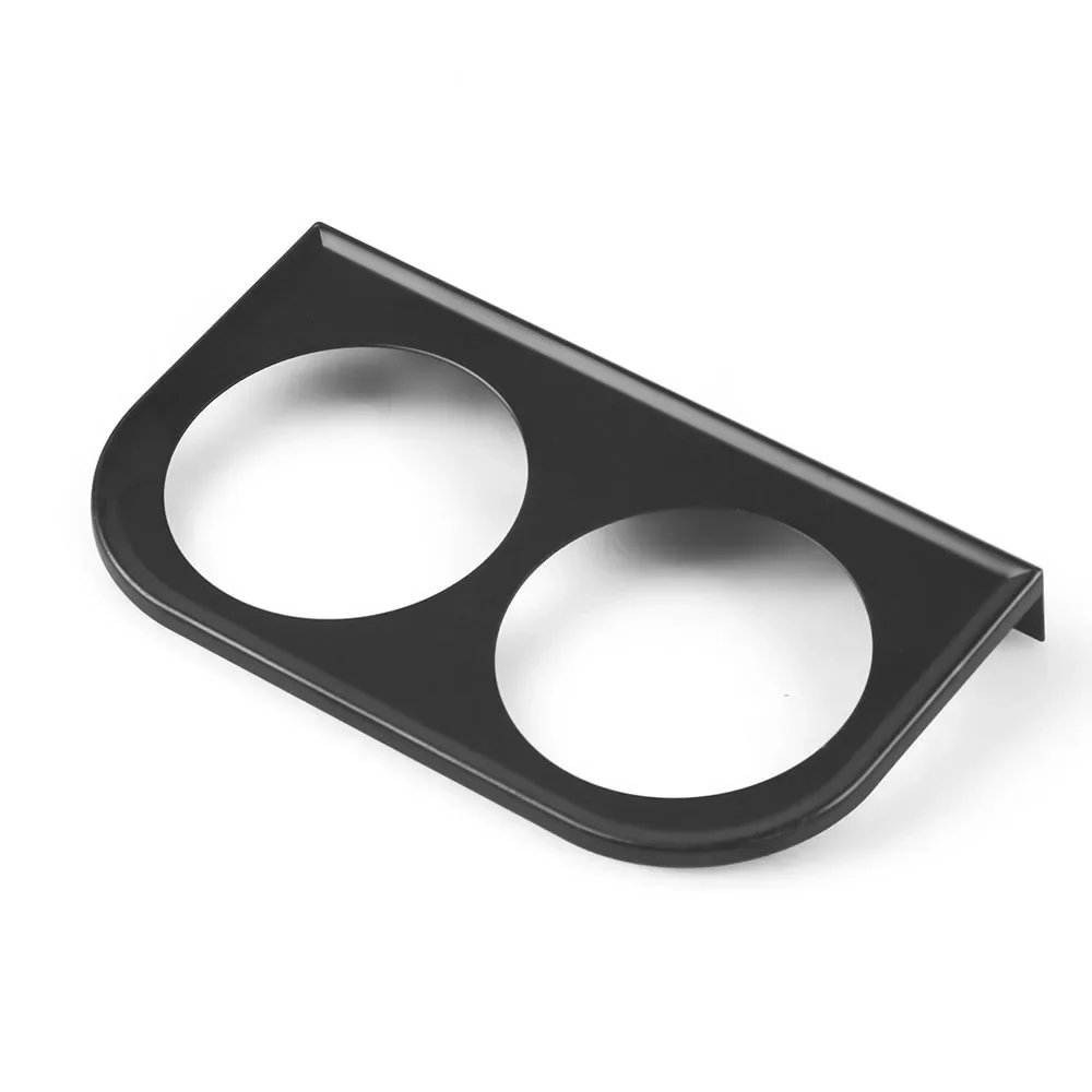 52mm 압력 게이지 Psi 블랙 유니버설 자동차 싱글 더블 트리플 홀더 LHD RHD 스탠드 어댑터 포드 서포트 시계 추가
