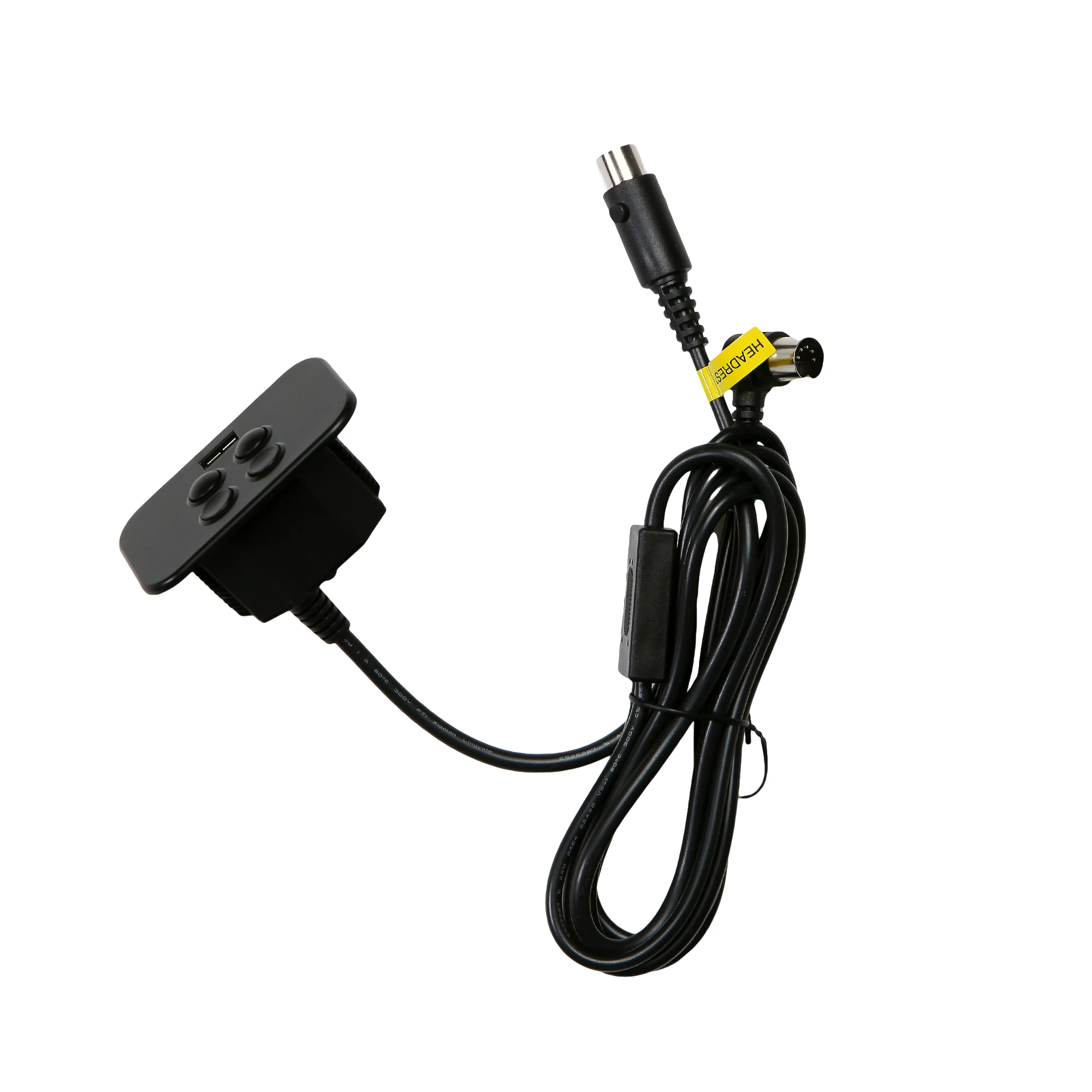Raffel Syst 원격 핸드 컨트롤 스위치 모델 CTR UR2 10, 파워 리클라이너 리프트 의자 전기 소파용, USB 포함, 4 단추 5 핀