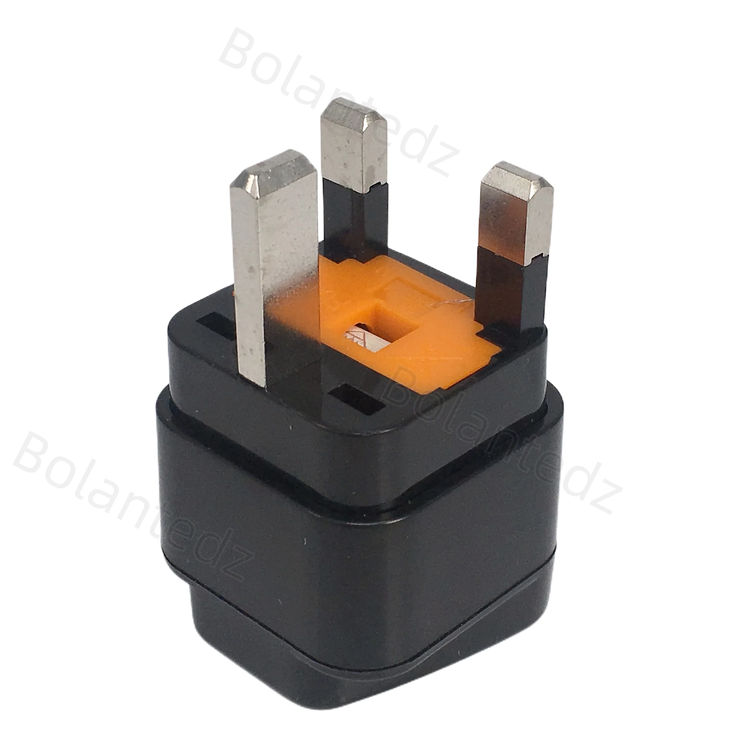 Black white 13A 250V Copper UK fused power plug AU US UK EU to Singapore travel adapter plug socket converter