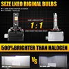 D2S D4S 1:1 Led Headlight HID D1S D3S D1R D3R Kit Xenon LED Bulb Retrofit Kit 300W D2R D4R Car Lamps Auto Lights 9054 CSP CANbus 5