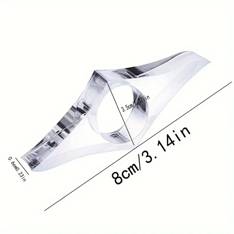 1PC 책 지지대 불규칙한 모양의 학교 사무실 다기능 북마크 엄지 페이지 홀더 문구 용품 책 엄지 홀더