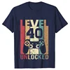 40 Ans 40th Years Birthday T Shirt Women Graphic Manga Tshirt Stepping Into My 40th Birthday Like A Queen Female Tee Top Clothes 4