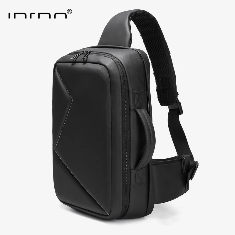 Inrnn-حقيبة صدر بسعة كبيرة للرجال ، حقيبة كتف للكم...